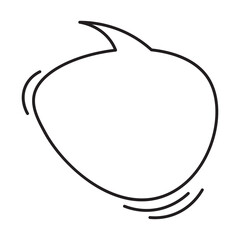 50 Dialogue Speech Bubble Outline Style al