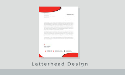 Modern Letterhead