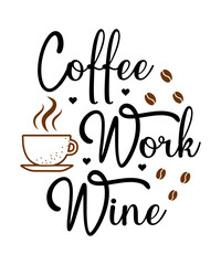 Coffee SVG Bundle, Funny Coffee SVG, Coffee Quote Svg, Caffeine Queen, Coffee Lovers, Coffee Obsessed, Mug Svg, Coffee mug Svg, 