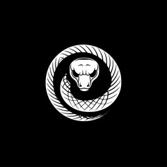 Snake - High Quality Vector Logo - Vector illustration ideal for T-shirt graphic
