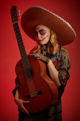 Mexican carnival girl