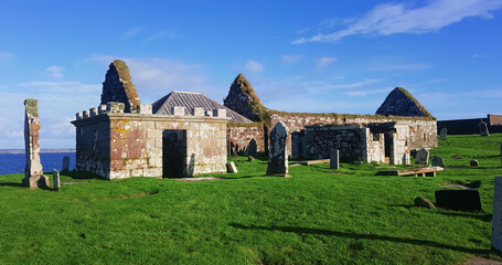 Cemetery and ruined St Columba's Church (Eaglais na h-Aoidhe)