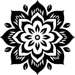 Fototapeta premium Mandala - High Quality Vector Logo - Vector illustration ideal for T-shirt graphic