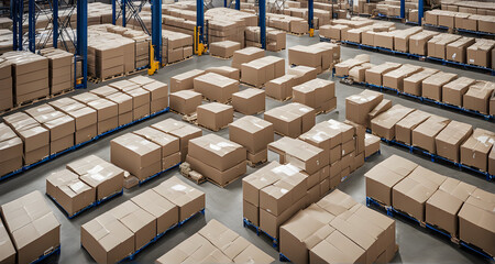 warehouse full of goods.
Generative AI