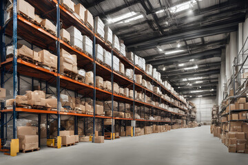 warehouse full of goods.
Generative AI