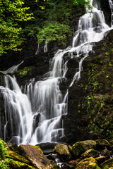 Fototapeta na wymiar Waterfall in the forest 11