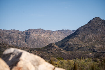 landscape in the Cederberg mountains