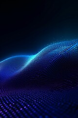 blue wave light screen gradient texture background abstract technology