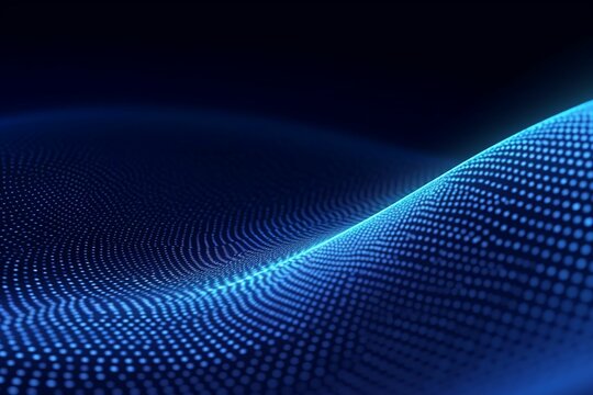 blue wave light screen gradient texture background abstract technology © Gabriel