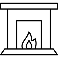 Fireplace Icon