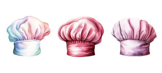 kitchen chef hat watercolor