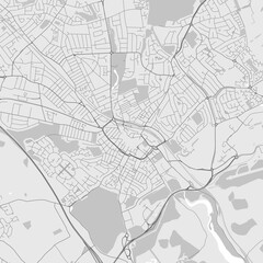 Fototapeta na wymiar Map of Luton, England