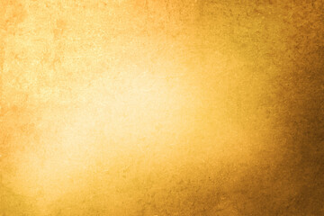 Golden textured surface as background, closeup view