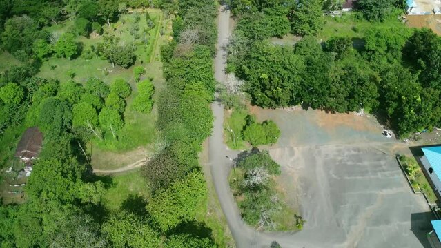 Batulicin Kapet City Park which is filled with shady trees