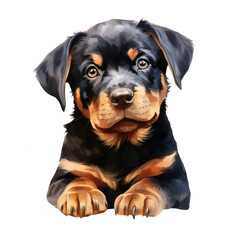 Obraz premium Rottweiler