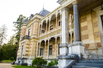 Villa Hermes in Vienna in Austria, a palace in the forest