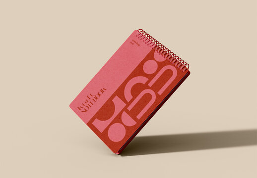 Spiral Notebook Mockup
