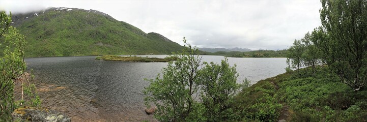paysage des vesteralen, Norvège