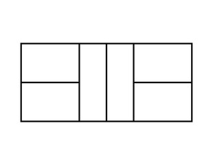 Pickleball racket sport, indoor court paddle icon, web flat symbol vector illustration