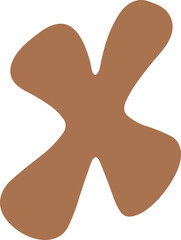 X Letters Retro Wavy Text Alphabet Groovy Font