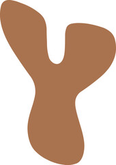 Y Letters Retro Wavy Text Alphabet Groovy Font