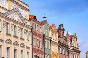 Obraz premium Rynek square in Poznan, Poland