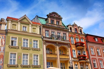 Fototapeta na wymiar Rynek square in Poznan, Poland