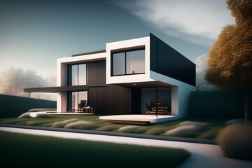 modern house