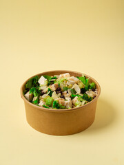 Delight in our Salad Bowl with fresh, crisp vegetables and a wholesome, flavorful sauce. A delectable, healthy choice for your vibrant lifestyle.