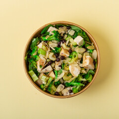 Delight in our Salad Bowl with fresh, crisp vegetables and a wholesome, flavorful sauce. A delectable, healthy choice for your vibrant lifestyle.