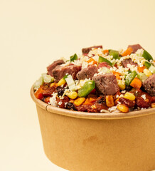 
Delicious brown rice bowl with fresh veggies & wholesome sauce. Nutritious, satisfying, and packed with flavor. A perfect balance of taste and health