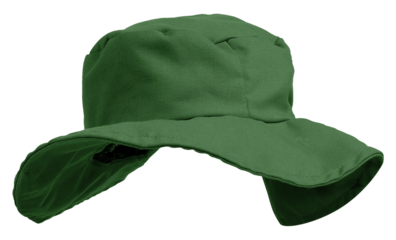 Green bucket hat. Adventure, PNG transparent
