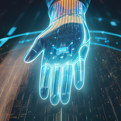 Unveiling the Enigma: A Holographic Human Hand in Data Complexity