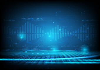 Cloud technology. Integrated digital web concept background. digital service or application with data transmission. Network computing technologies. Hi-tech digital technology concept