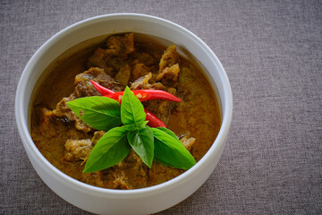 pork panang curry thai style