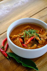 pork panang curry thai style