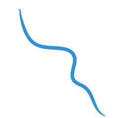 Creek Line Vector