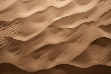Fototapeta na wymiar Sand Waves Dune Background AI Generated