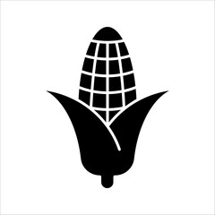 Corn line icon. Vegetarian, vegan, harvest. Vegetables concept. vector illustration on white background