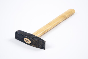 carpenters hammer on a white background