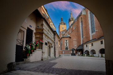 Kraków .Stare miasto i Wawel - obrazy, fototapety, plakaty