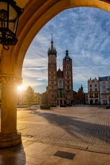 Foto auf Acrylglas Krakau Kraków . Stare Miasto i Wawel