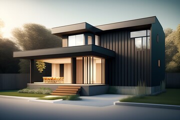 modern house