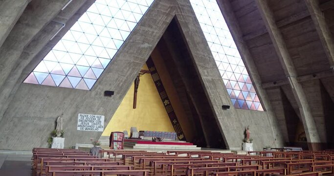 Inside the Cathedral of our lady of Fatima Benguela Angola