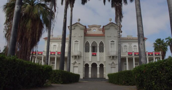 The palacio das bolas is the provincial headquarters of MPLABenguela Angola
