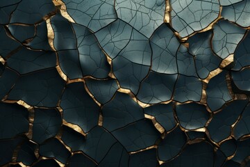 Abstract crack background. Generate Ai