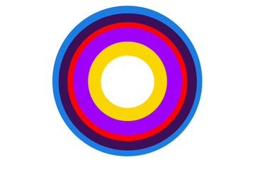abstract colorful circle - 632235372
