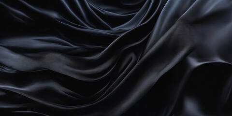 Obraz premium black silk background
