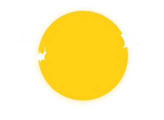 the moon horror and bat .in halloween day