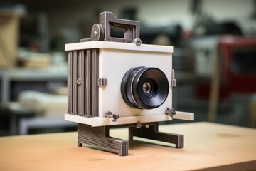 3d printed pinhole camera model